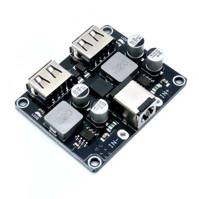 Przetwornica DC-DC moduł obniżający ładowanie 6-32V 9V 12V 24V do szybkiej szybkiej ładowarki podwójny USB QC3.0 QC2.0