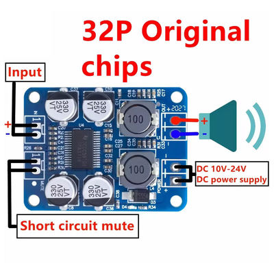 CA-3118 DC 12-24V PBTL Mono 60W Płyty wzmacniacza modułu wzmacniacza mocy klasy D