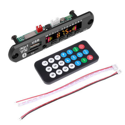 Moduł audio Bluetooth 5.0 z kolorowym ekranem i zdalnym sterowaniem MP3 Decoder Board dla wzmacniacza samochodowego