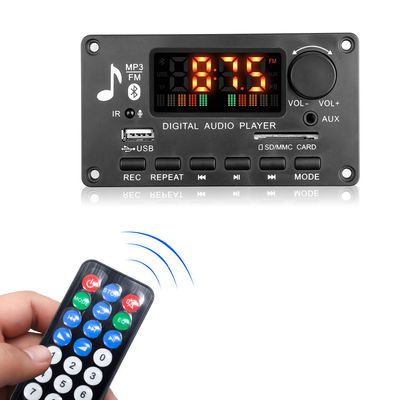 Wysokiej mocy 2x40W moduł Bluetooth wzmacniacz samochodowy płyta główna z wsparciem formatu audio APE i 20+ godzin żywotności baterii