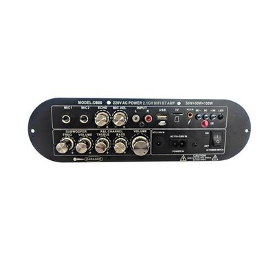 D800 Profesjonalny DJ/Karaoke Bluetooth Digital Amplifier Board 2.0 Channel 12V Podgrzewacz podgrzewacz wysokiej mocy