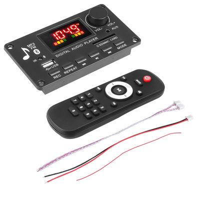 80W Amplifier Board Bezprzewodowa Muzyka samochodowa Mp3 Decoder Player Moduł bezręczny DC 5V-26V FM Radio Audio Moduł