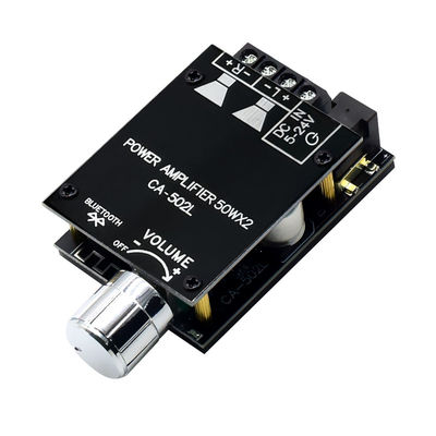 ZK-502L 2.0 Channel Digital Amplifier Board Home Theater HIFI Amplifier z BT5.0 50WX2 Metal Material Stereo Board ZK-502L