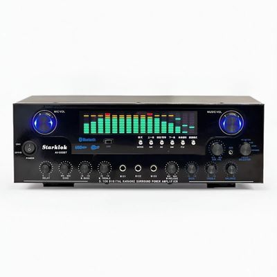 AV-555BT Professional 5.1 Channel Dynamic Spectrum Amplifier 600W Wysokiej mocy domowy subwoofer z konstrukcją metalową
