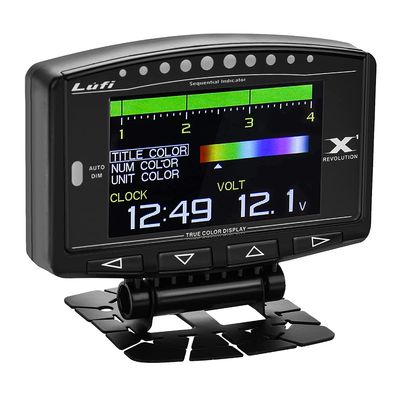 Rewolucja OBD2 Smart Cyfrowy Wskaźnik Samochodowy Obrotomierz z Alarmem Turbo Samochodowe Alarmy OBD