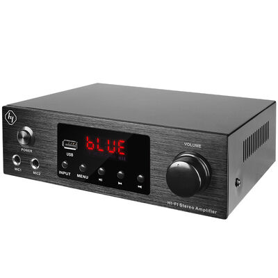 Oryginalny wzmacniacz domowy 3-kanałowy (2.1) z aluminium dla doskonałej jakości dźwięku