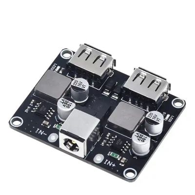 Przetwornica DC-DC moduł obniżający ładowanie 6-32V 9V 12V 24V do szybkiej szybkiej ładowarki podwójny USB QC3.0 QC2.0