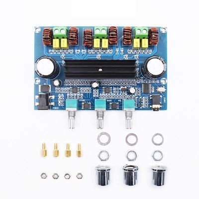 CA-3166B Digital Power Amplifier Board DC12-24V 50Wx2+100W z modułem dźwiękowym Bluetooth 5.0 Klasy D