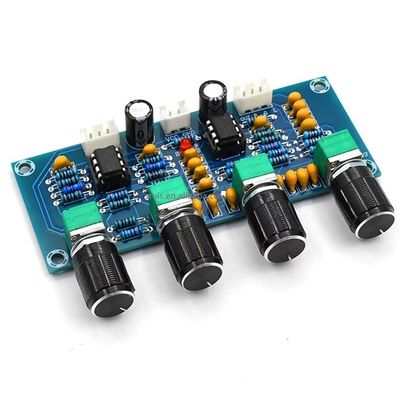 NE5532 Wzmacniacz Moduł dźwiękowy Klasy D Wzmacniacz cyfrowy z wejściem DC12V-24V i regulacją głośności basów