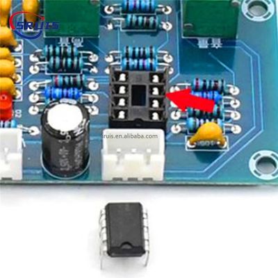 NE5532 Wzmacniacz Moduł dźwiękowy Klasy D Wzmacniacz cyfrowy z wejściem DC12V-24V i regulacją głośności basów