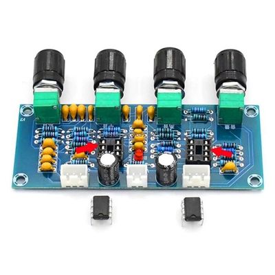 NE5532 Wzmacniacz Moduł dźwiękowy Klasy D Wzmacniacz cyfrowy z wejściem DC12V-24V i regulacją głośności basów