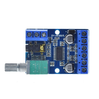 Płyty wzmacniaczy cyfrowych o mocy 30Wx2 z zasilaczem 12V/24V i modulacją PWM klasy D