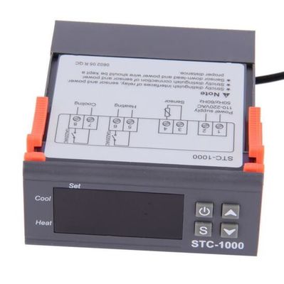 STC-1000 AC 110 V-220 V Cyfrowy regulator temperatury i wilgotności Termostat System monitorowania