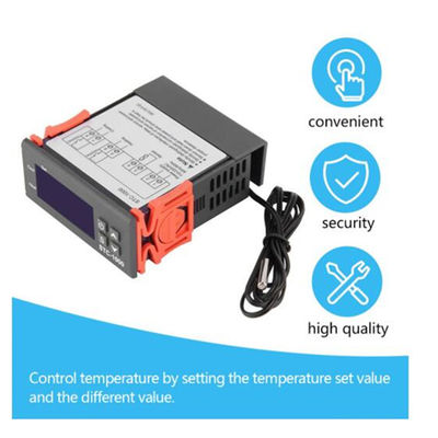 STC-1000 AC 110 V-220 V Cyfrowy regulator temperatury i wilgotności Termostat System monitorowania