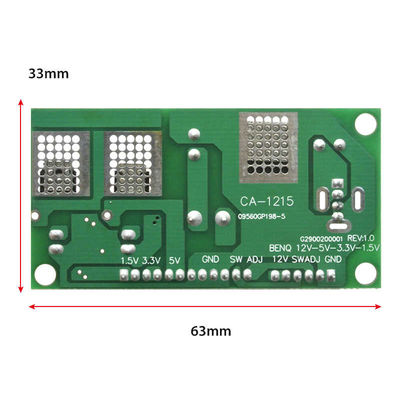 CA-1215 12V 5V 3.3V 1.5V Moduł zasilania LCM LCD Dc To Dc Konwerter