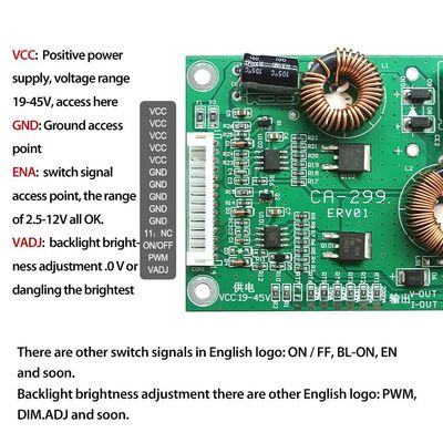 CA-299 Telewizor Led Uniwersalna płytka inwertera 32''-60&quot; Samoregulujący prąd
