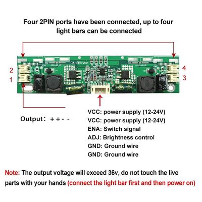 CA-266 LED Backlight Driver Board Dla 32-65&quot; Led TV Inverter Board Automatyczne regulacje napięcia