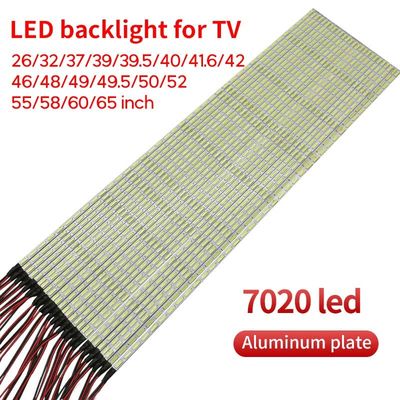 Taśma podświetlająca LED od 26 do 65 cali Taśma krawędziowa LED 7020 Płyta aluminiowa o szerokości 3,8 mm
