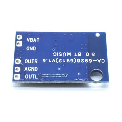 CA-6912 3,3 V DC Cyfrowy kanał zasilania Bluetooth Płyta modułu wzmacniacza audio Komponent dźwiękowy