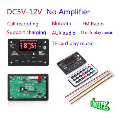 Płytka dekodująca MP3 6V-12V 5.0 moduł audio Bluetooth bezprzewodowy samochodowy system odbiornika USB