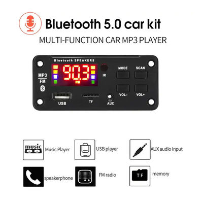 2x25W 50W odtwarzacz MP3 Bluetooth płyta modułu audio pilot bezprzewodowy system dźwiękowy