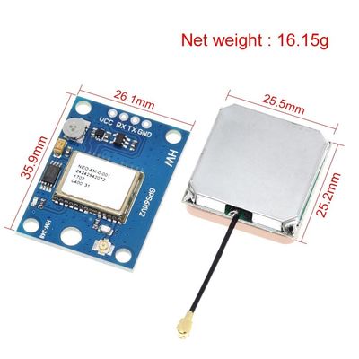 GY-NEO6MV2 Neo 6m moduł GPS Arduino ze sterowaniem lotem EEPROM MWC APM2.5