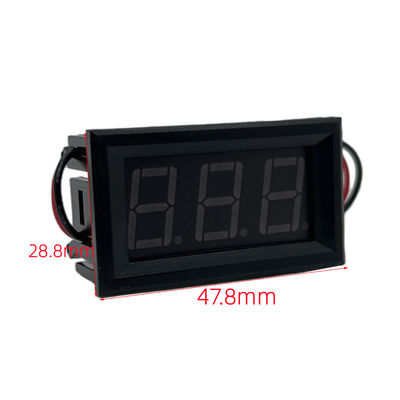 Woltomierz cyfrowy amperomierz AC 70-500 V Woltomierz cyfrowy LED 0,56 cala