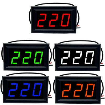 Woltomierz cyfrowy amperomierz AC 70-500 V Woltomierz cyfrowy LED 0,56 cala