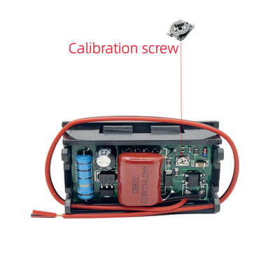 Woltomierz cyfrowy amperomierz AC 70-500 V Woltomierz cyfrowy LED 0,56 cala