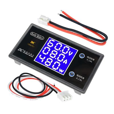 Cyfrowy watomierz LCD Woltomierz Amperomierz DC 0-100 V 10A 1000 W