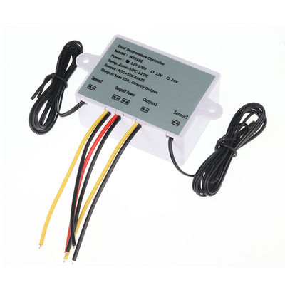 Podwójny cyfrowy termometr LED z regulatorem ogrzewania elektrycznego 220V