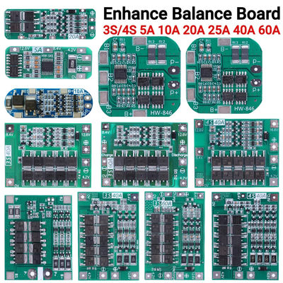 3S 4S 25A 40A 60A Płyty ochronne akumulatorów BMS Li-ion Battery Board