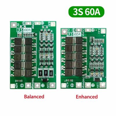 3S 4S 25A 40A 60A Płyty ochronne akumulatorów BMS Li-ion Battery Board
