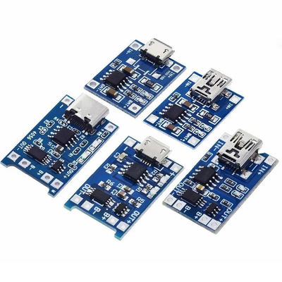 Typ C/Micro USB 5V 1A 18650 TP4056 Ładowarka modułu ładowania baterii litowej z podwójnymi funkcjami ochrony 1A Li-I