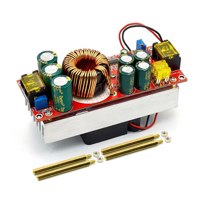 1800W 40A DC-DC Boost Converter Board 10-60V przez wentylator