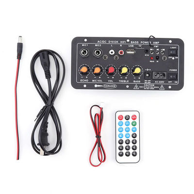 D10 12V 24V Subwoofer Digital Power Amplifier Board Wireless Audio Stereo BT 5.0 Podwójny mikrofon Karaoke Amp Speaker Acc