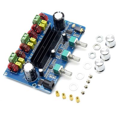 CA-3166B Bluetooth 5.0 Amplifier Board 2*50W+100W 2.1 Channel TPA3116D2 z zasilaczem DC12~24V