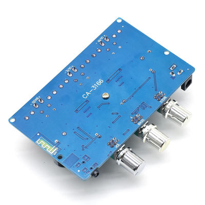 CA-3166B Bluetooth 5.0 Amplifier Board 2*50W+100W 2.1 Channel TPA3116D2 z zasilaczem DC12~24V