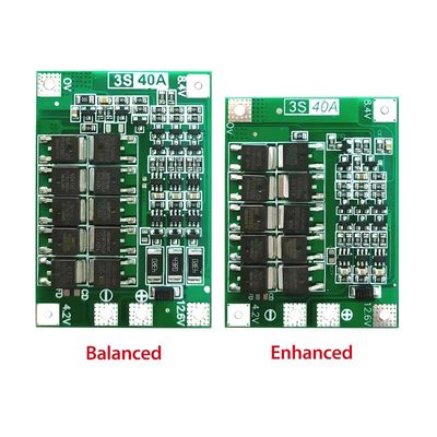 CA-3S-40A Li-Ion ładowarka do akumulatorów litowych moduł ogniw Lipo PCB tablica ochronna BMS do wiertarki 12.6V z balansem