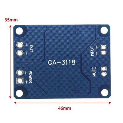 Płyta wzmacniacza CA-3118 1*60W 8-24V TPA3118 PBTL Mono klasa D cyfrowy wzmacniacz mocy karta audio