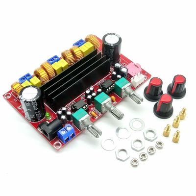 Moduł wzmacniacza cyfrowego CA-3116P z chipem TPA3116D2, moc wyjściowa 50 W x 2 + 100 W i napięcie DC 12–24 V