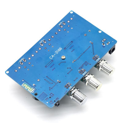 CA-3166B Digital Power Amplifier Board DC12-24V 50Wx2+100W z modułem dźwiękowym Bluetooth 5.0 Klasy D