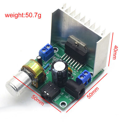CA-7297 Moduł cyfrowego wzmacniacza 2*15W Części podwójnie kanałowe DIY Kit Płyty wzmacniacza dźwięku TDA7297