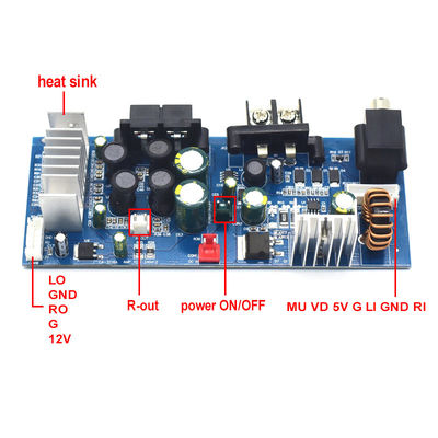CA-3116A Digital Subwoofer Amplifier Board z TPA3116 Chip 2*50W 8-24V Amplifier Module