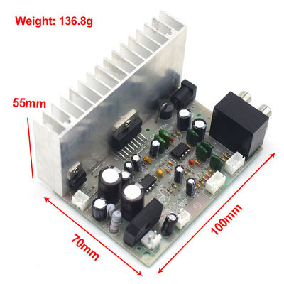 CA-7379A Digital Subwoofer Amplifier Board z TDA7379 Chip 2*38W Moduł AMP AC/DC 12V