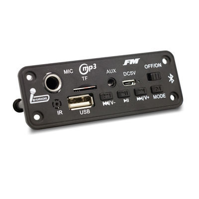 Kartka BT 5.0 FM Radio MP3/WAV Audio Decoder Board z wzmacniaczem 2x3W i rejestratorem głosu