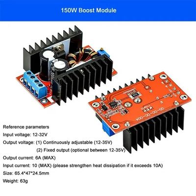 DC-DC 9A 300W Buck Converter 150W Boost Converter 5-40v do 1,2-35v Moduł zasilania Step Down Converter