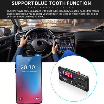Moduł wzmacniacza samochodowego audio Bluetooth 5.0 o mocy 50 W z radiem USB TF FM i kanałami 5.0