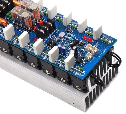 Wysokiej mocy 2-kanałowa 2x1000w 24 Tube 5200 1943 Professional Amplifier Board for Stage