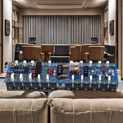 Profesjonalna płyta wzmacniacza 2x1000W 24 Tube 5200 1943 moduł wzmacniacza o dużej mocy